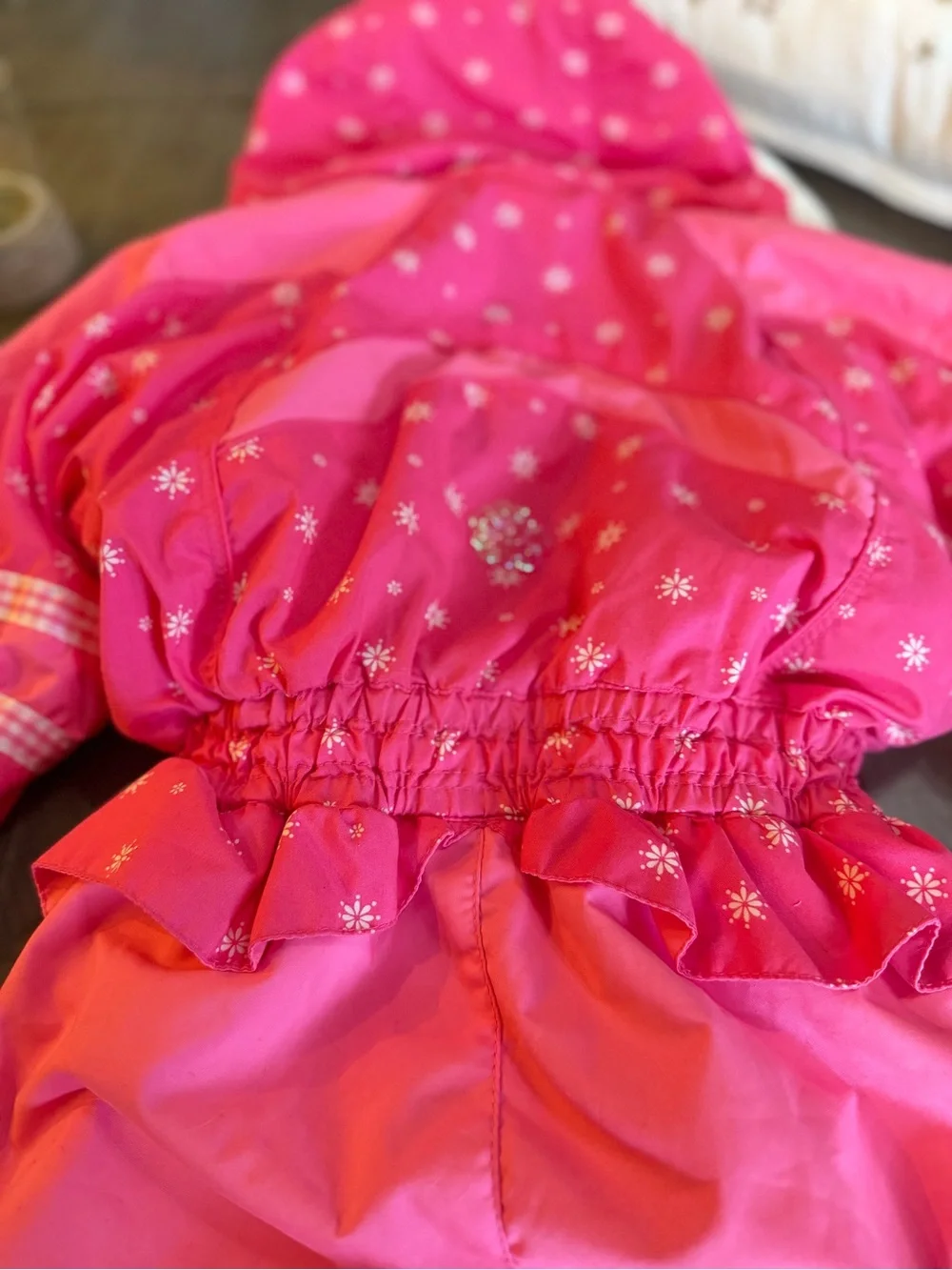 Obermeyer Pink One-Piece snowsuit